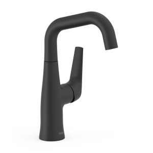 TRES FUJI bateria umywalkowa stojąca, czarny mat