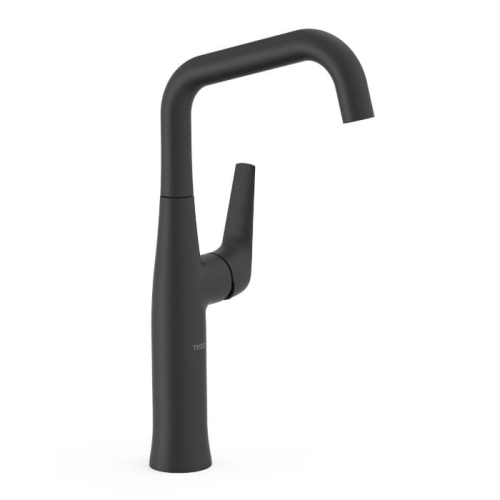 TRES FUJI bateria umywalkowa stojąca, czarny mat