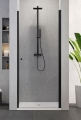 NEW TRENDY SUPERIA BLACK drzwi otwierane 90 cm