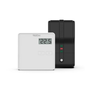 TECH ST-294V2 bezprzewodow regulator pokojowy, biały