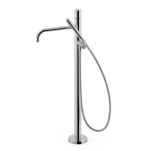 TRES STUDY EXCLUSIVE bateria wannowo-natryskowa wolnostojąca, chrom