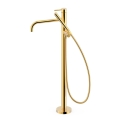 TRES STUDY EXCLUSIVE bateria wannowo-natryskowa wolnostojąca, 24-k złoto