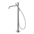 TRES STUDY EXCLUSIVE bateria wannowo-natryskowa wolnostojąca, chrom