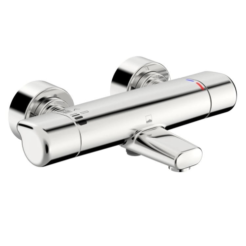 ORAS CARE SAFETY bateria wannowo-natryskowa naścienna, chrom