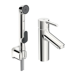 ORAS OPTIMA XL bateria umywalkowa stojąca z rączką Bidetta, chrom