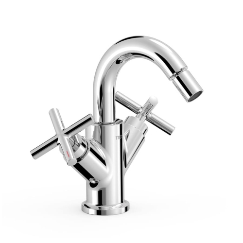 TRES MONT BLANC EXCLUSIVE bateria bidetowa stojąca, chrom
