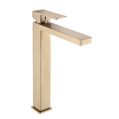 VALVEX ARS bateria umywalkowa stojąca, szczotkowane złoto