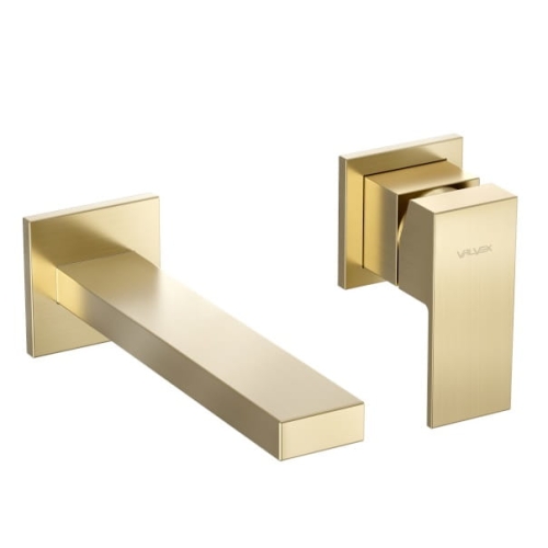 VALVEX ARS bateria umywalkowa podtynkowa, szczotkowane złoto