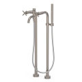 TRES MONT BLANC EXCLUSIVE bateria wannowo-natryskowa wolnostojąca, stal