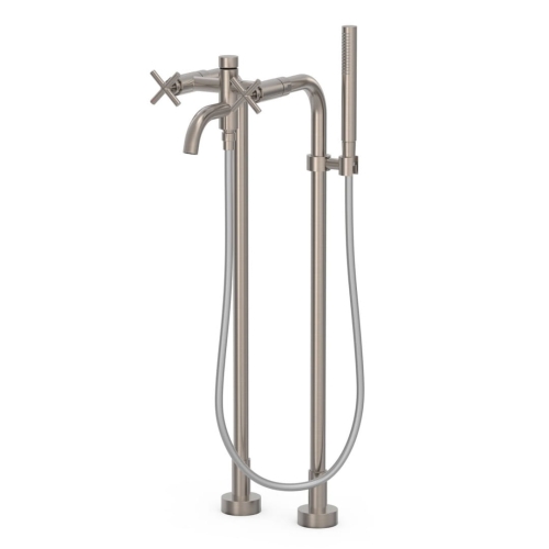 TRES MONT BLANC EXCLUSIVE bateria wannowo-natryskowa wolnostojąca, stal