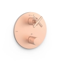 TRES MONT BLANC THERM-BOX bateria wannowo-natryskowa podtynkowa, 24-k matowe różowe złoto