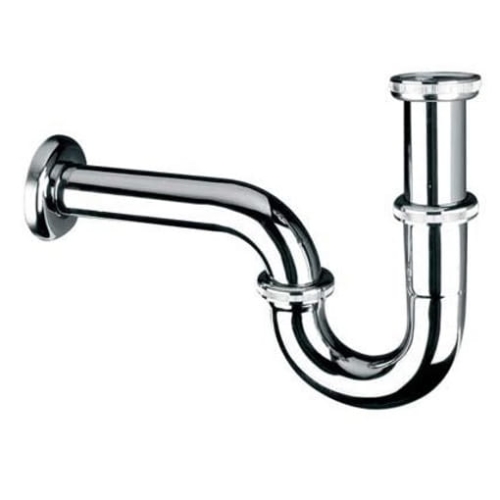 MCALPINE półsyfon umywalkowy rurowy chrom 215CB