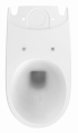 GEBERIT Miska stojąca WC SELNOVA do spłuczki nasadzanej, lejowa, B35.5cm, H40cm, T66cm, częściowo ukryte mocowania, odpływ uniwersalny, Rimfree