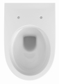 GEBERIT Miska wisząca WC SELNOVA PREMIUM, Lejowa, B35.5cm, H37cm, T53cm, podwyższona, ukryte mocowania, Rimfree