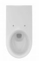 GEBERIT Miska wisząca WC SELNOVA COMFORT, lejowa, B35.5cm, H34cm, T70cm, długa,dla niepełnosprawnych