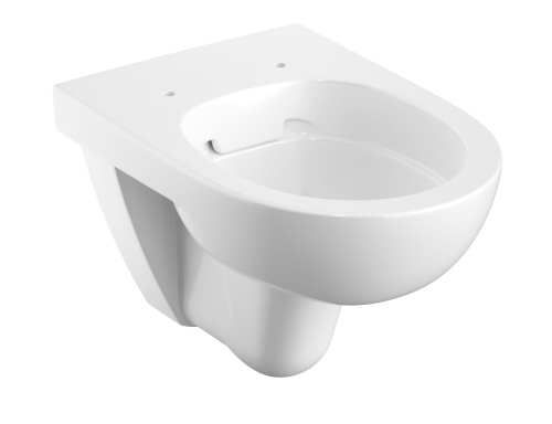 GEBERIT Miska wisząca WC SELNOVA, lejowa, B35.5cm, H34cm, T53cm, Rimfree