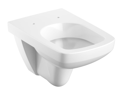 GEBERIT Miska wisząca WC SELNOVA SQUARE , lejowa, B35cm, H34cm, T53cm