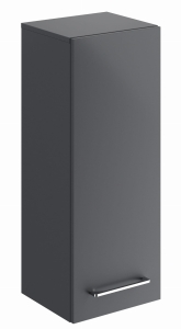 GEBERIT Szafka boczna SELNOVA SQUARE, B33cm, H85cm, T29.7cm, z jednymi drzwiami, lava
