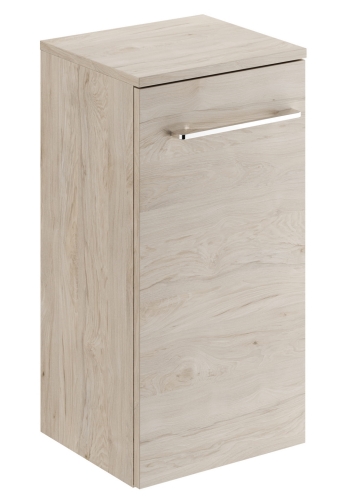 GEBERIT Szafka boczna SELNOVA SQUARE, B33cm, H65cm, T29.7cm, z jednymi drzwiami, orche włoski hickory jasny