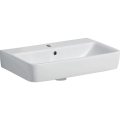 GEBERIT Umywalka SELNOVA Compact, B60cm, H17cm, T37cm, z przelewem, z otworem na baterię