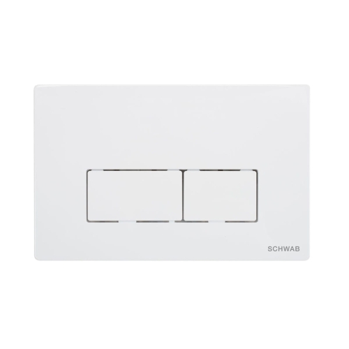 SCHWAB PLUTO przycisk spłukujący, biały