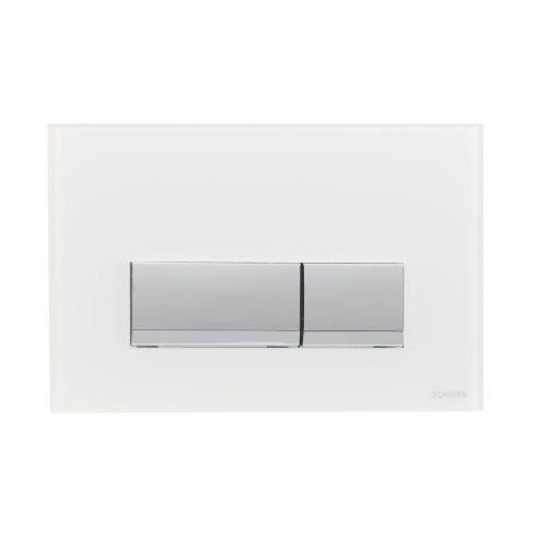 SCHWAB MAGNUS przycisk spłukujący, biały