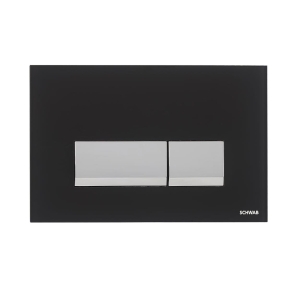 SCHWAB MAGNUS przycisk spłukujący, czarny