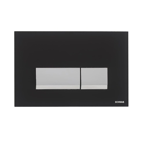 SCHWAB MAGNUS przycisk spłukujący, czarny