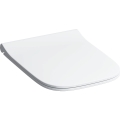 GEBERIT Deska sedesowa SMYLE SQUARE, mocowanie z góry, wolne opadanie, z widocznym siedziskiem, slim design