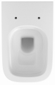 GEBERIT Miska wisząca WC SMYLE SQUARE, lejowa, B35cm, H33cm, T54cm, ukryte mocowania, Rimfree, KeraTect