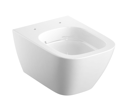 GEBERIT Miska wisząca WC,SMYLE SQUARE lejowa , B35cm, H33cm, T49cm, krótka, Rimfree