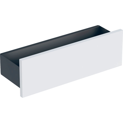 GEBERIT Półka ścienna SMYLE SQUARE, B45cm, H14.8cm, T15cm, otwarta, biały
