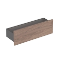 GEBERIT Półka ścienna SMYLE SQUARE, B45cm, H14.8cm, T15cm, otwarta, Orzech włoski hickory