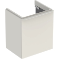 GEBERIT Szafka pod umywalkę SMYLE SQUARE, B53.6cm, H61.7cm, T43.3cm, z jednymi drzwiami, z lewej stronie, sand grey