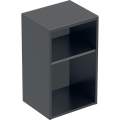 GEBERIT Szafka SMYLE SQUARE boczna otwarta, B36cm, H60cm, T29.9cm, lava