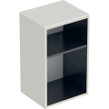 GEBERIT Szafka SMYLE SQUARE boczna otwarta, B36cm, H60cm, T29.9cm, sand grey