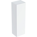 GEBERIT Szafka SMYLE SQUARE boczna średnia, B36cm, H118cm, T29.9cm, z jednymi drzwiami, biały