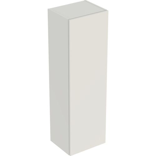 GEBERIT Szafka SMYLE SQUARE boczna średnia, B36cm, H118cm, T29.9cm, z jednymi drzwiami, sand grey
