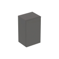 GEBERIT Szafka SMYLE SQUARE boczna, B36cm, H60cm, T32.6cm, z jednymi drzwiami, z zawiasem po lewej stronie, lava