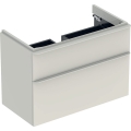 GEBERIT Szafka SMYLE SQUARE pod umywalkę, B88.4cm, H61.7cm, T47cm, z dwoma szufladami, sand grey