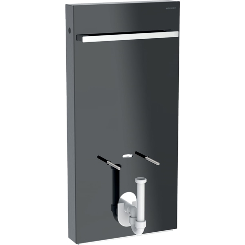 GEBERIT Moduł sanitarny MONOLITH do bidetu, H101, lava, boki czarne