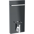 GEBERIT Moduł sanitarny MONOLITH do bidetu, H101, lava, boki czarne