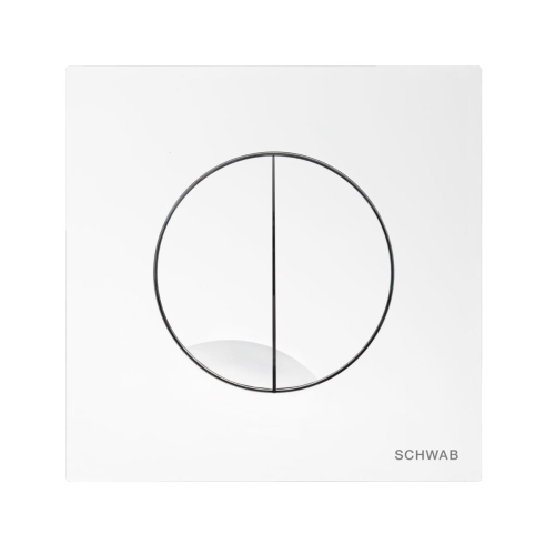 SCHWAB ATENA DUO przycisk spłukujący, chrom połysk