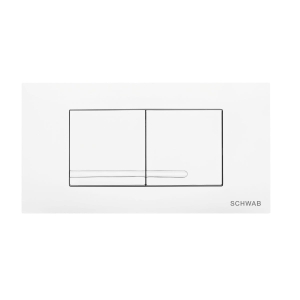 SCHWAB GAIOS DUO przycisk spłukujący, chrom połysk