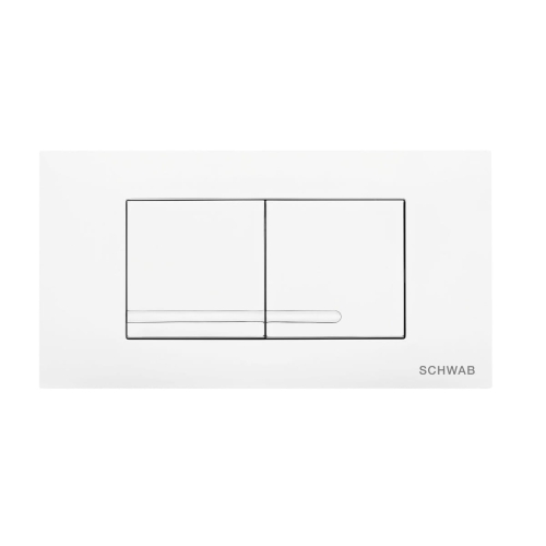 SCHWAB GAIOS DUO przycisk spłukujący, chrom połysk