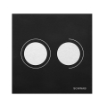 SCHWAB ITEA DUO ALU przycisk spłukujący, czarny