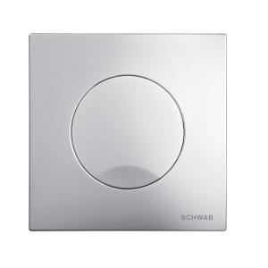 SCHWAB ATENA przycisk spłukujący, chrom matowy