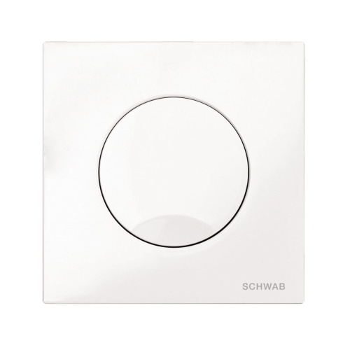 SCHWAB ATENA przycisk spłukujący, biały