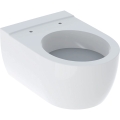 GEBERIT Miska wisząca WC ICON lejowa, B35.5cm, H33cm, T53cm, ukryte mocowania, KeraTect