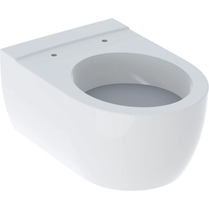 GEBERIT Miska wisząca WC ICON lejowa, B35.5cm, H33cm, T53cm, ukryte mocowania, KeraTect